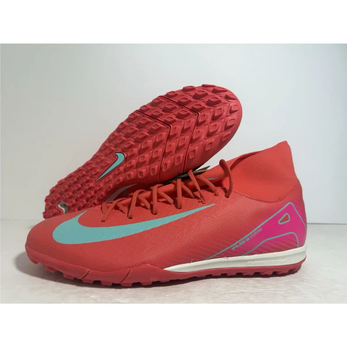 Nike shoes - Nike Zoom Mercurial Superfly 10 Academy TF - FQ8331-800 - Red 4