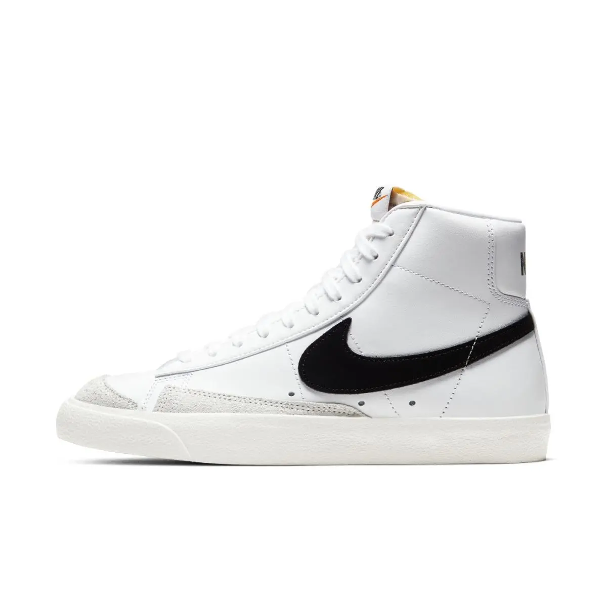 Nike Womens` Blazer Mid `77 Sneakers - White/black Sail