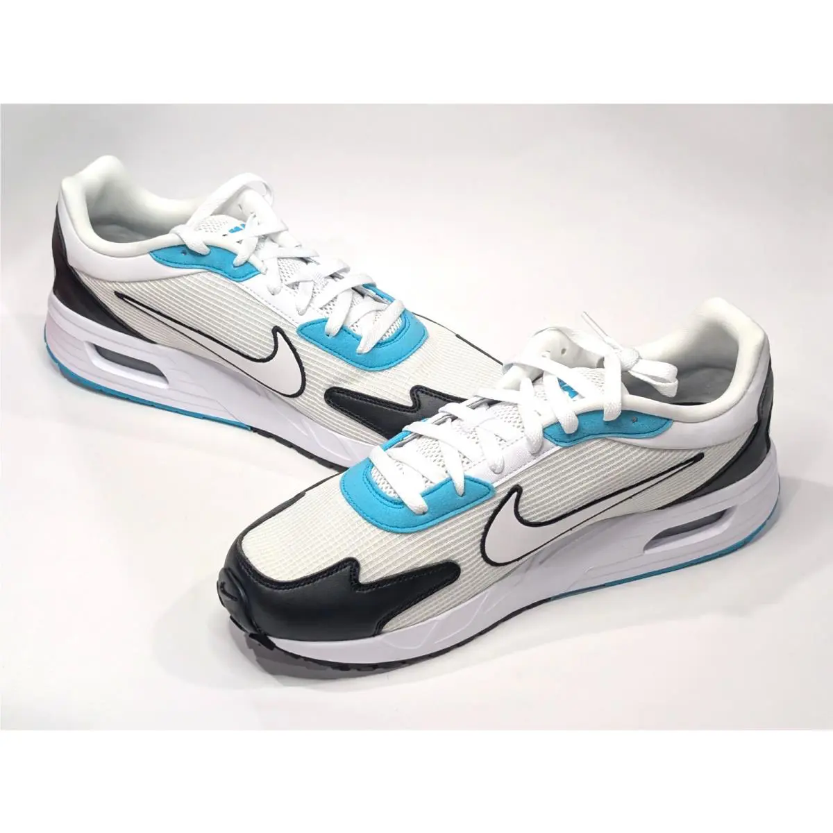 Nike Air Max Solo White/black Men`s Sneakers - Size 12 HQ2572-100