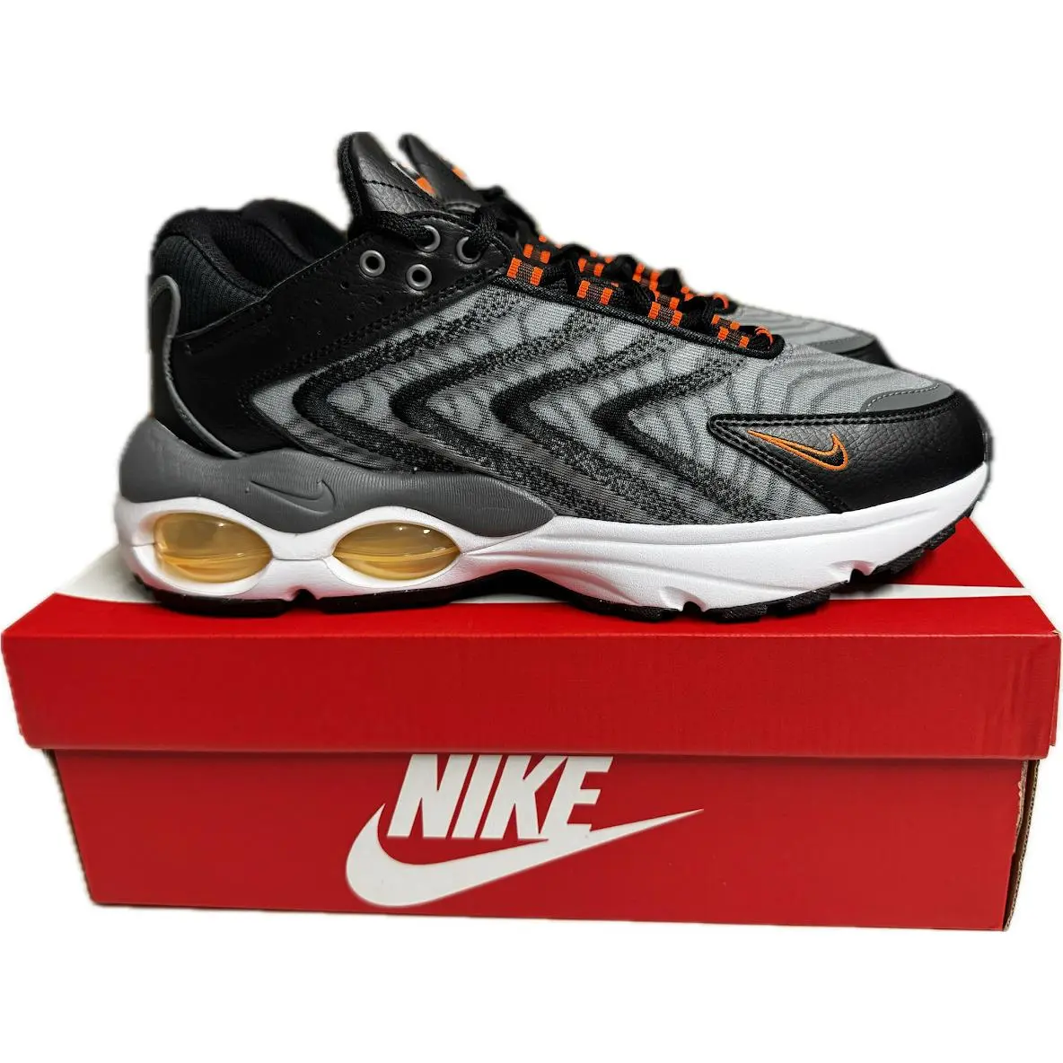 Nike shoes - Nike Air Max TW Next Nature - FQ2437-001 - Black/Black-Total Orange 0