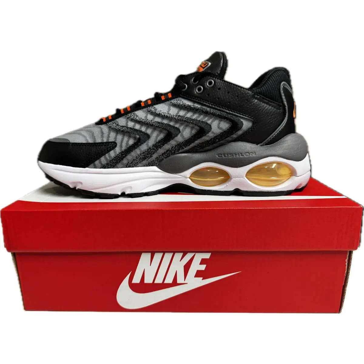 Nike shoes - Nike Air Max TW Next Nature - FQ2437-001 - Black/Black-Total Orange 3