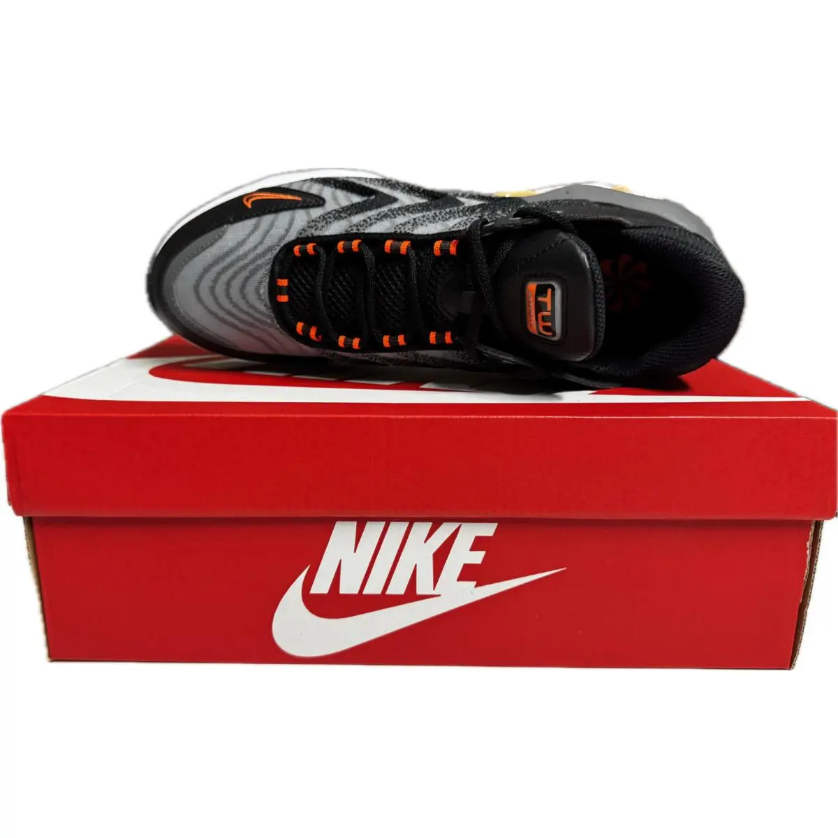 Nike shoes - Nike Air Max TW Next Nature - FQ2437-001 - Black/Black-Total Orange 4