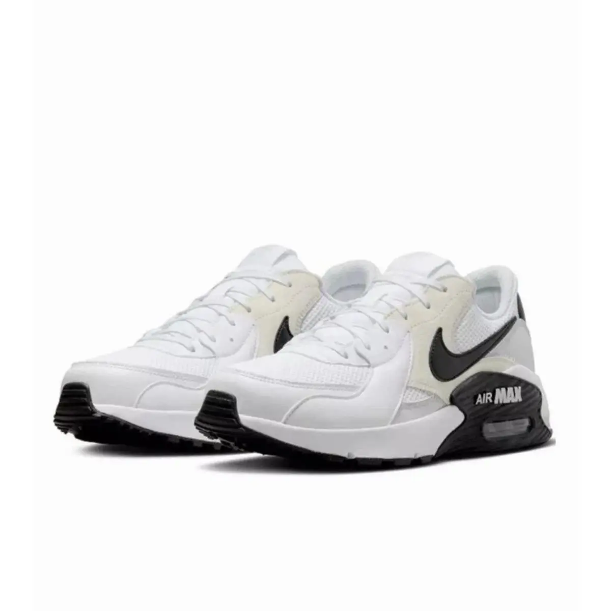 Nike Air Max Excee White Pure Platinum Black Sneakers FN7304-100 Mens Sizes