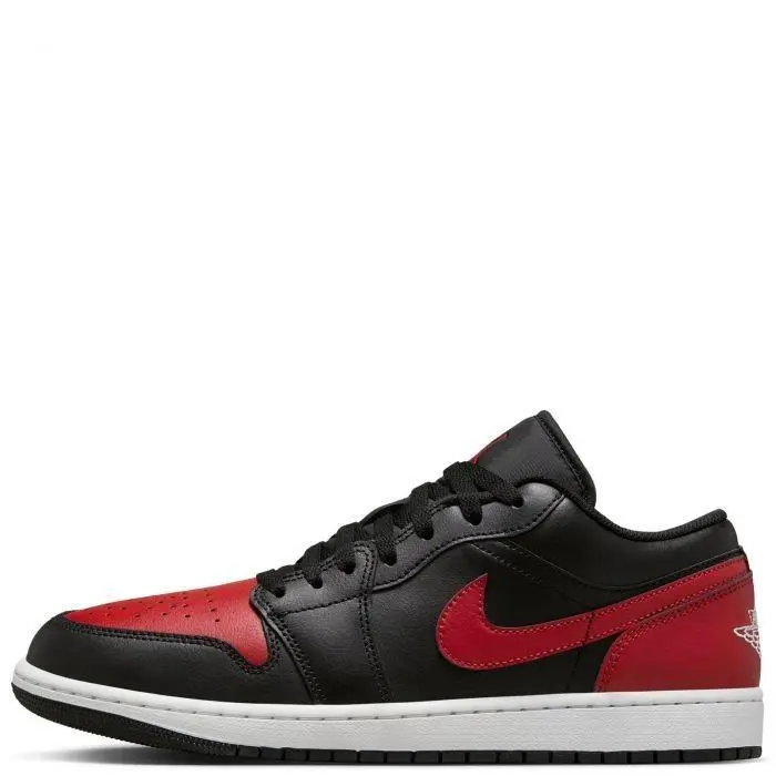 Nike shoes - Air Jordan 1 Low - Air Low - 553558 - BLACK/RED/WHITE 5