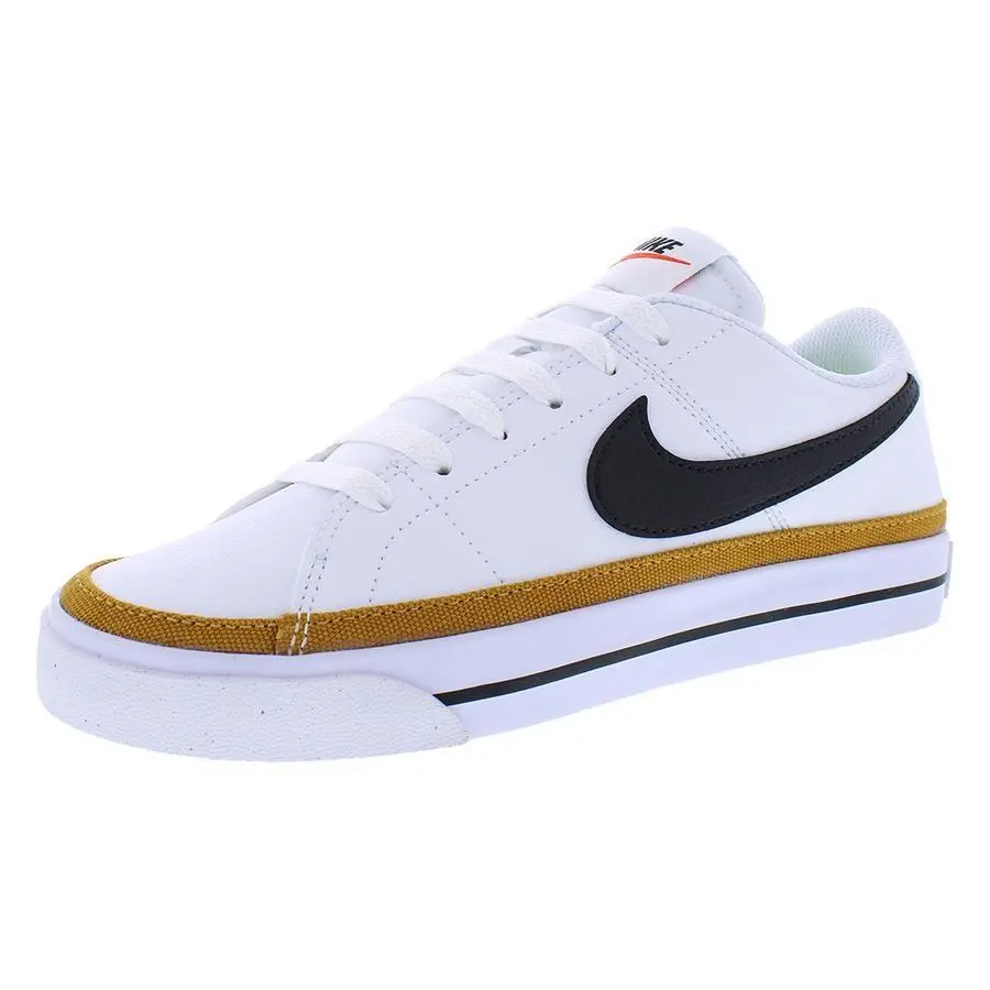 Nike shoes - White/Black/Desert Ochre, Main: White 8
