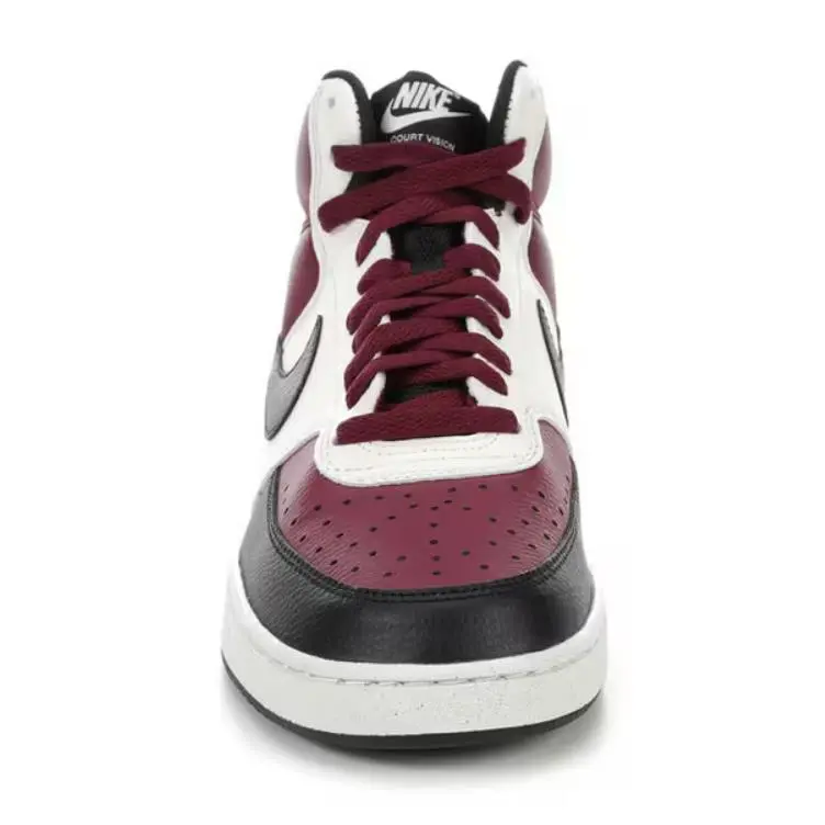 Nike shoes - Nike Court Vision Mid - Court Vision Mid - Red, Manufacturer: beet/blk/silver 3