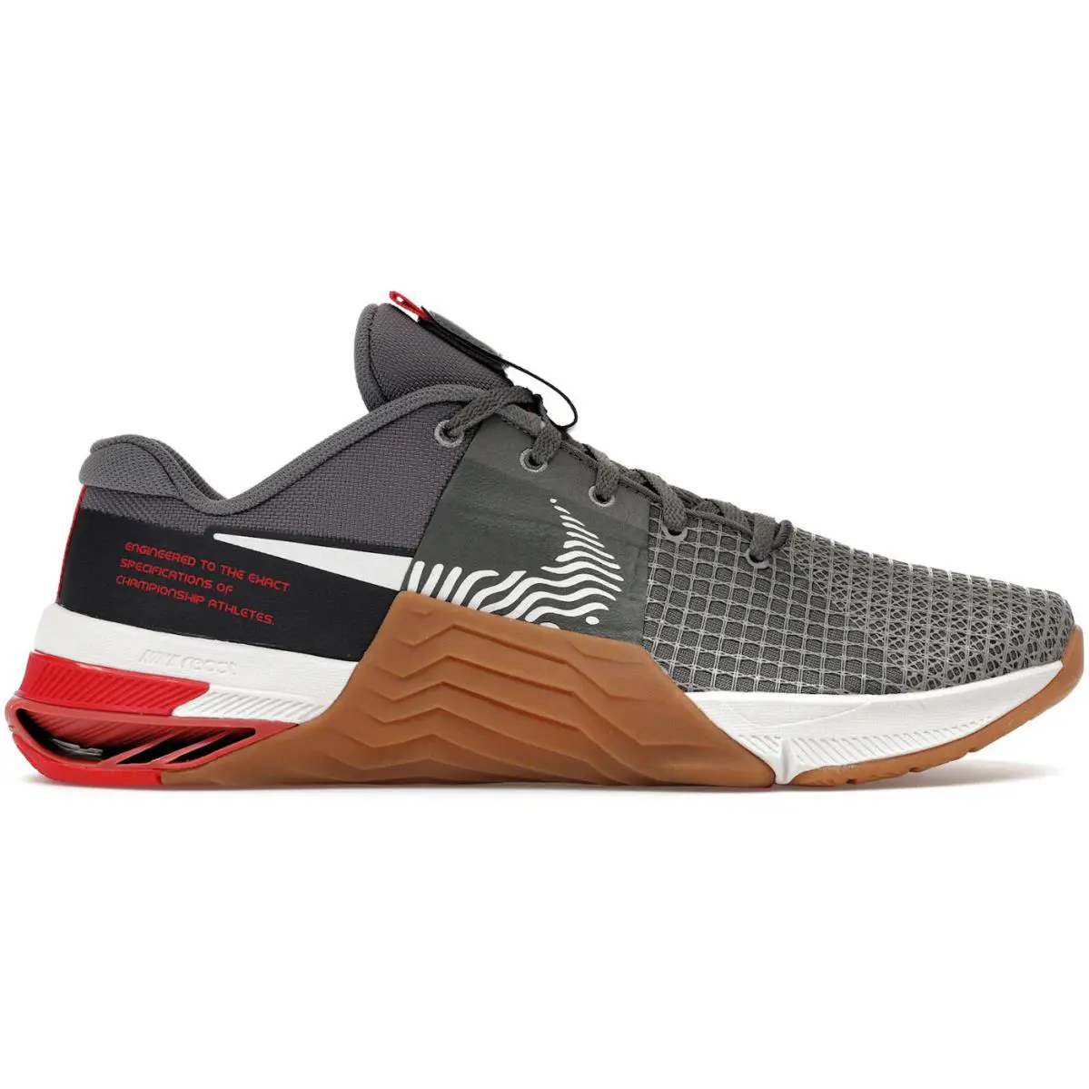 Nike Metcon 8 Flat Pewter Flat Pewter Light Crimson Gum