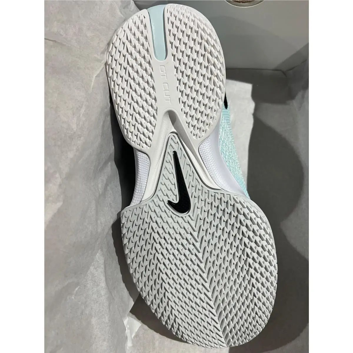 Nike shoes - GLACIER BLUE/METALLIC SILVER 12