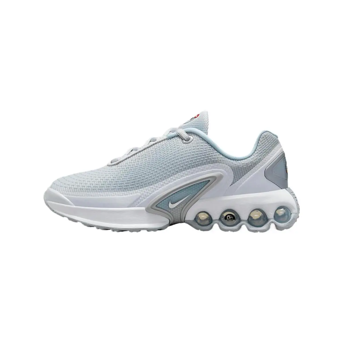Nike Big Kids` Air Max DN Shoes - Pure Platinum/glacier Blue/white/silver