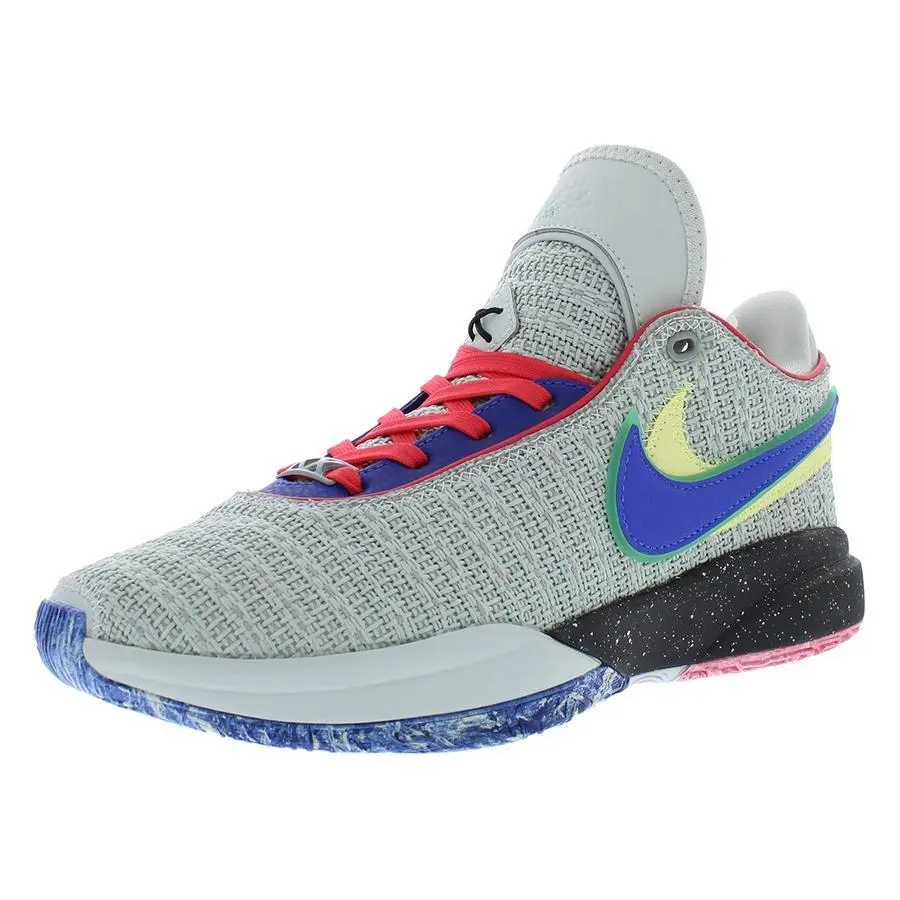Nike shoes - DQ8651002 - DQ8651002 - Light Silver/Hyper Royal, Main: Silver 3