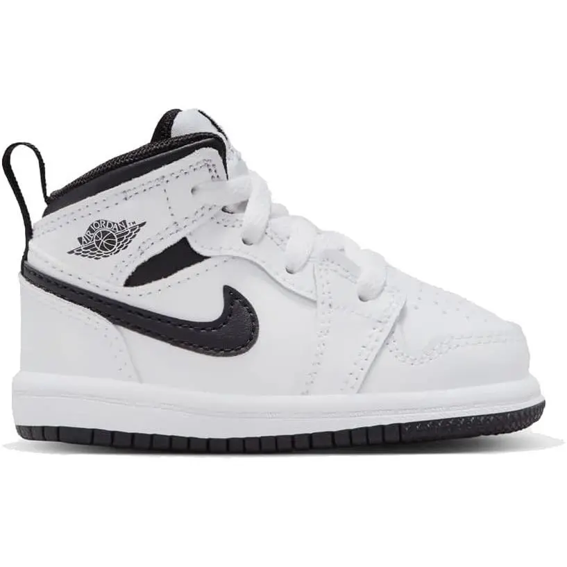 Toddler`s Jordan 1 Mid White/black-white-black DQ8425 132