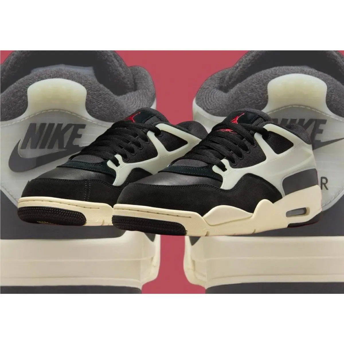 Nike shoes - Air Jordan 4 RM - Air - FQ7939-006 - Black 16