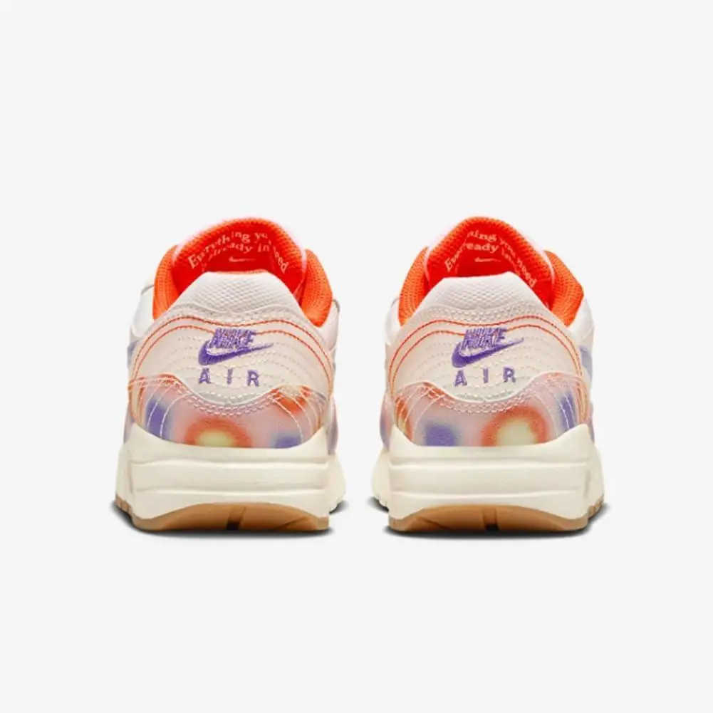 Nike shoes  - Sail/Blue Joy/Safety Orange/Football Grey 5