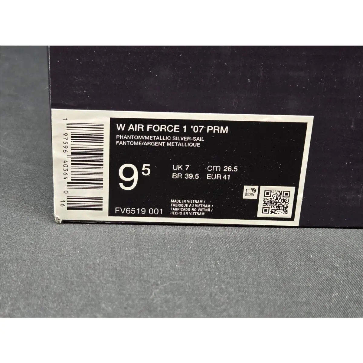 Nike shoes - Nike Air Force 1 - Air Force - FV6519-001 - White 8