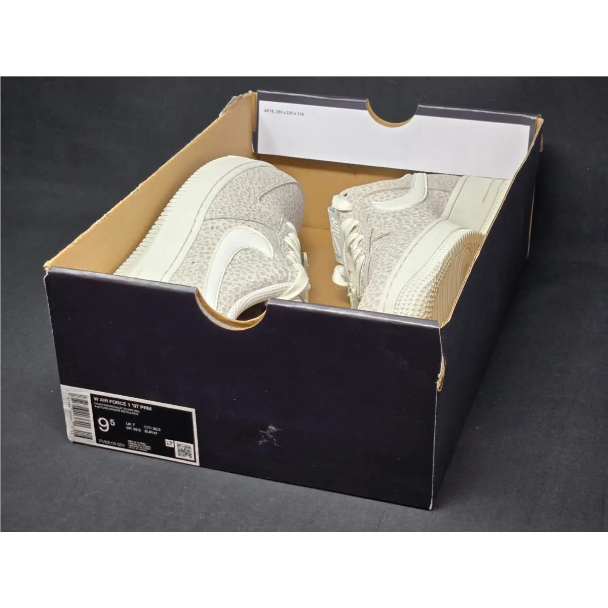 Nike shoes - Nike Air Force 1 - Air Force - FV6519-001 - White 7