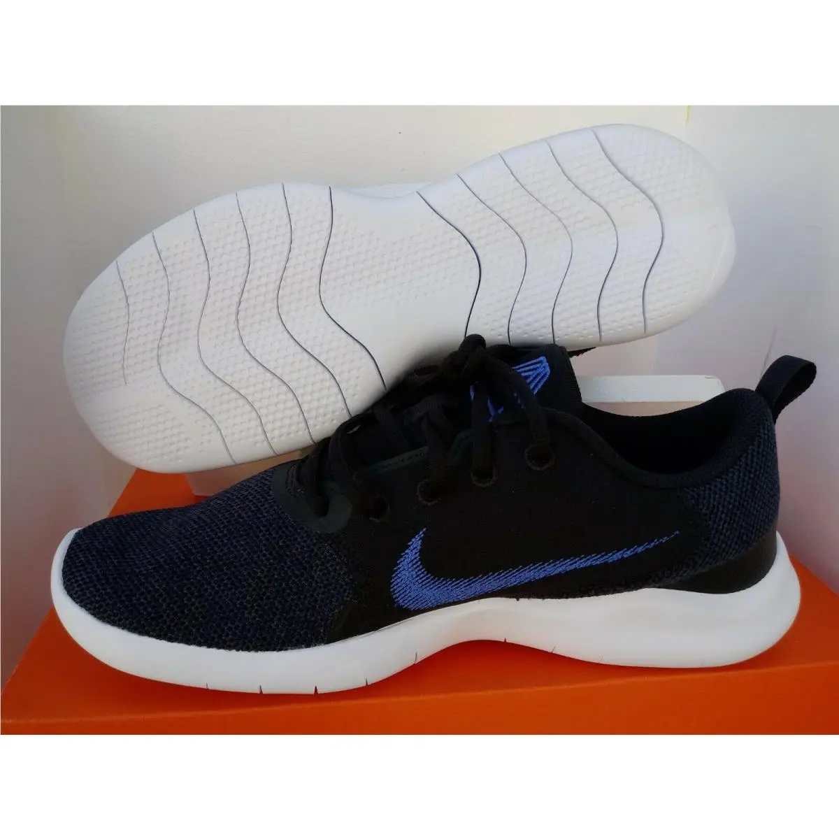 Nike shoes - Nike Flex Run - Flex Run - CI9960-007 - BLACK/HYPER ROYAL 1