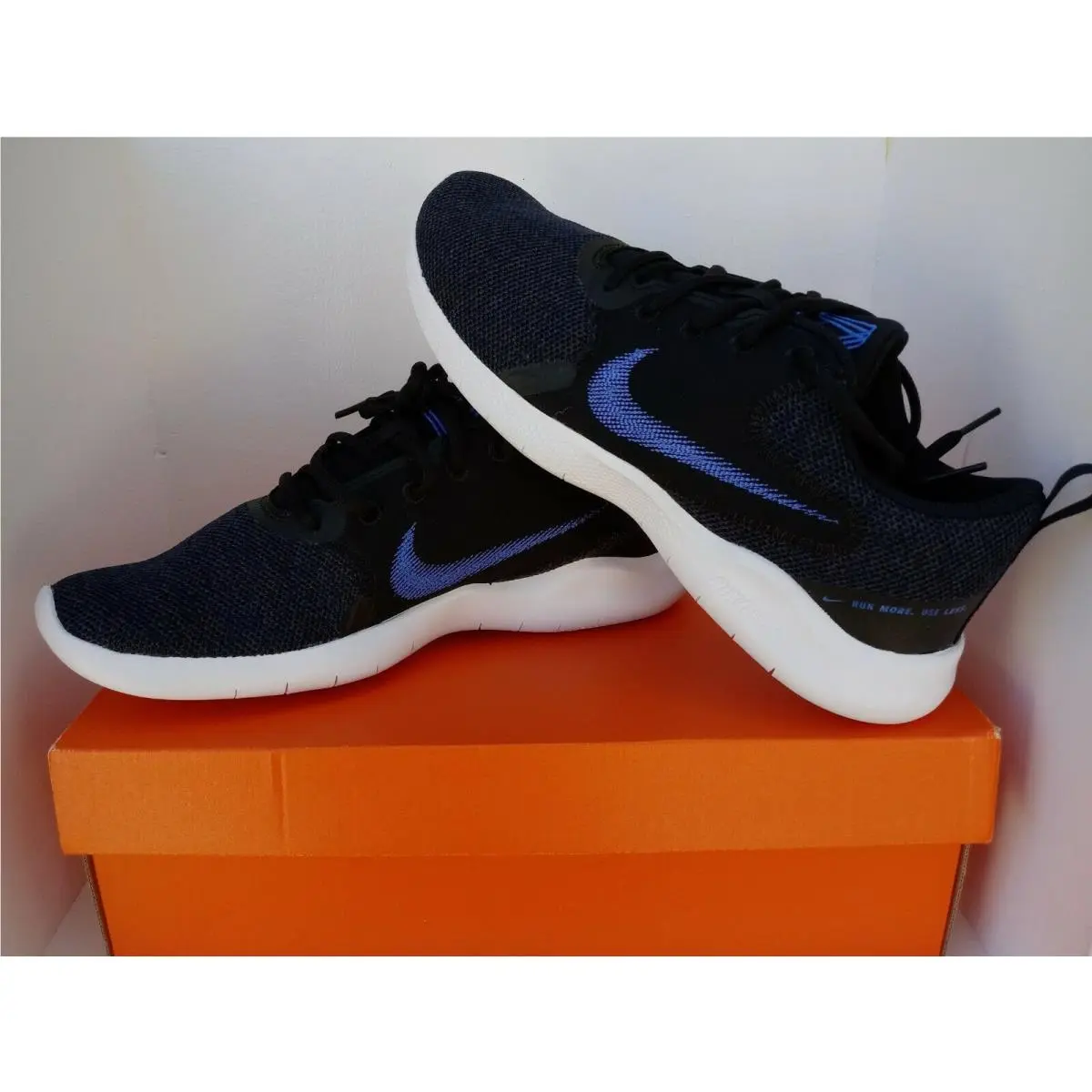 Nike shoes - Nike Flex Run - Flex Run - CI9960-007 - BLACK/HYPER ROYAL 13