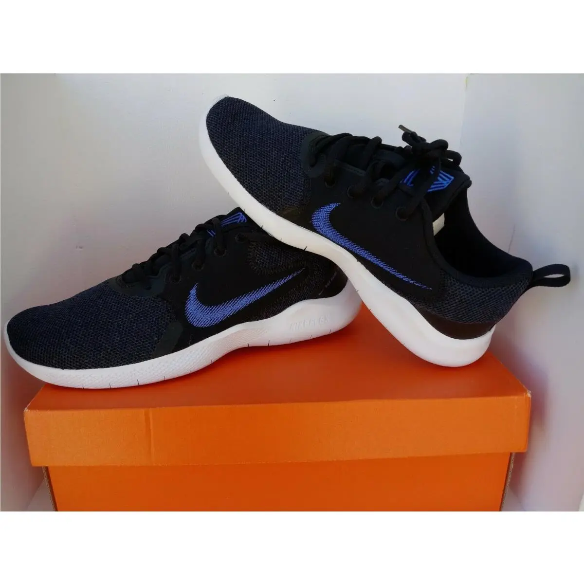 Nike shoes - Nike Flex Run - Flex Run - CI9960-007 - BLACK/HYPER ROYAL 14