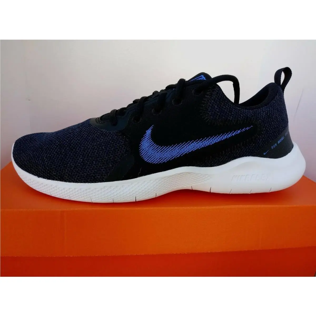 Nike shoes - Nike Flex Run - Flex Run - CI9960-007 - BLACK/HYPER ROYAL 18