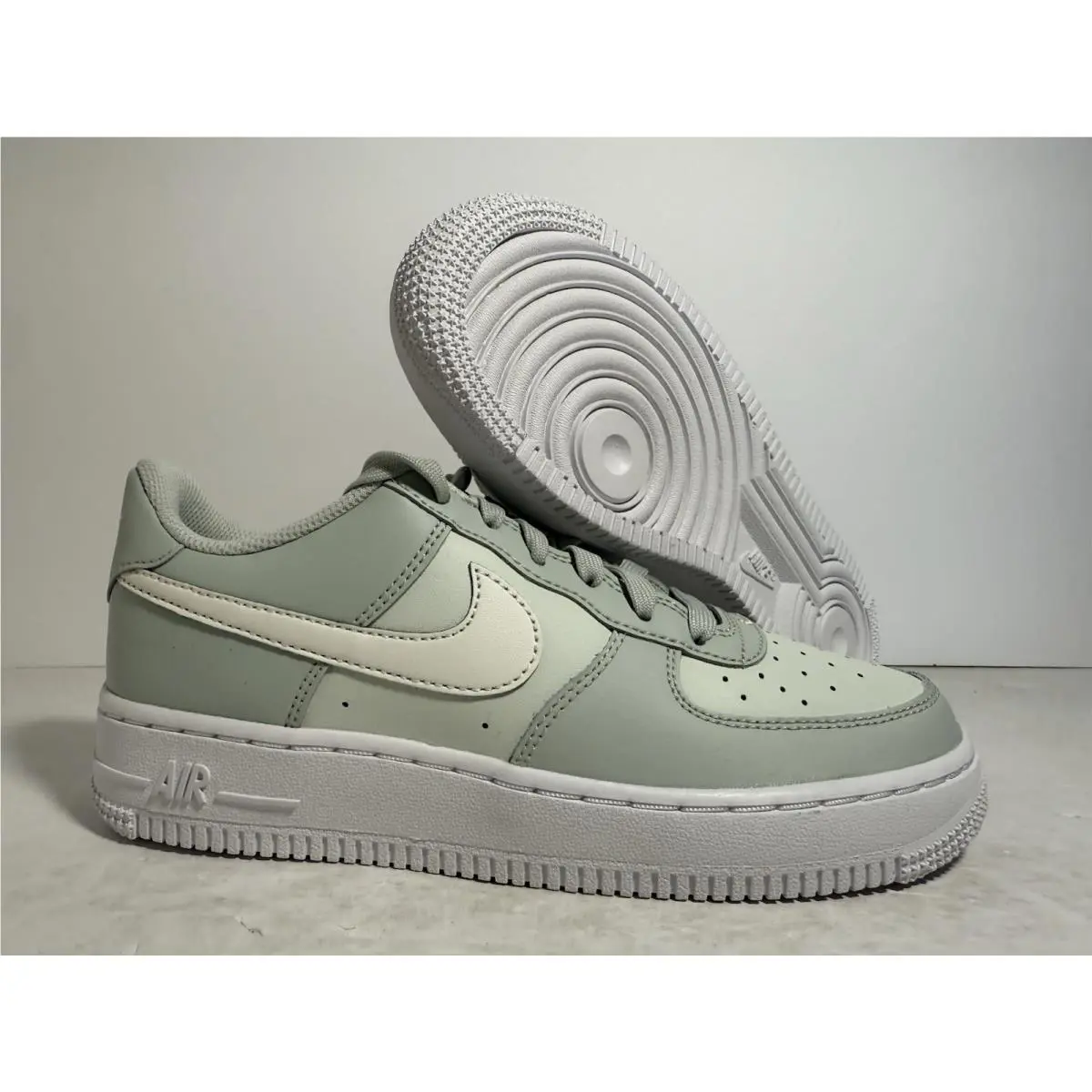 Nike Air Force 1 Light Green Sneakers FV5948-007 GS Youth Sizes