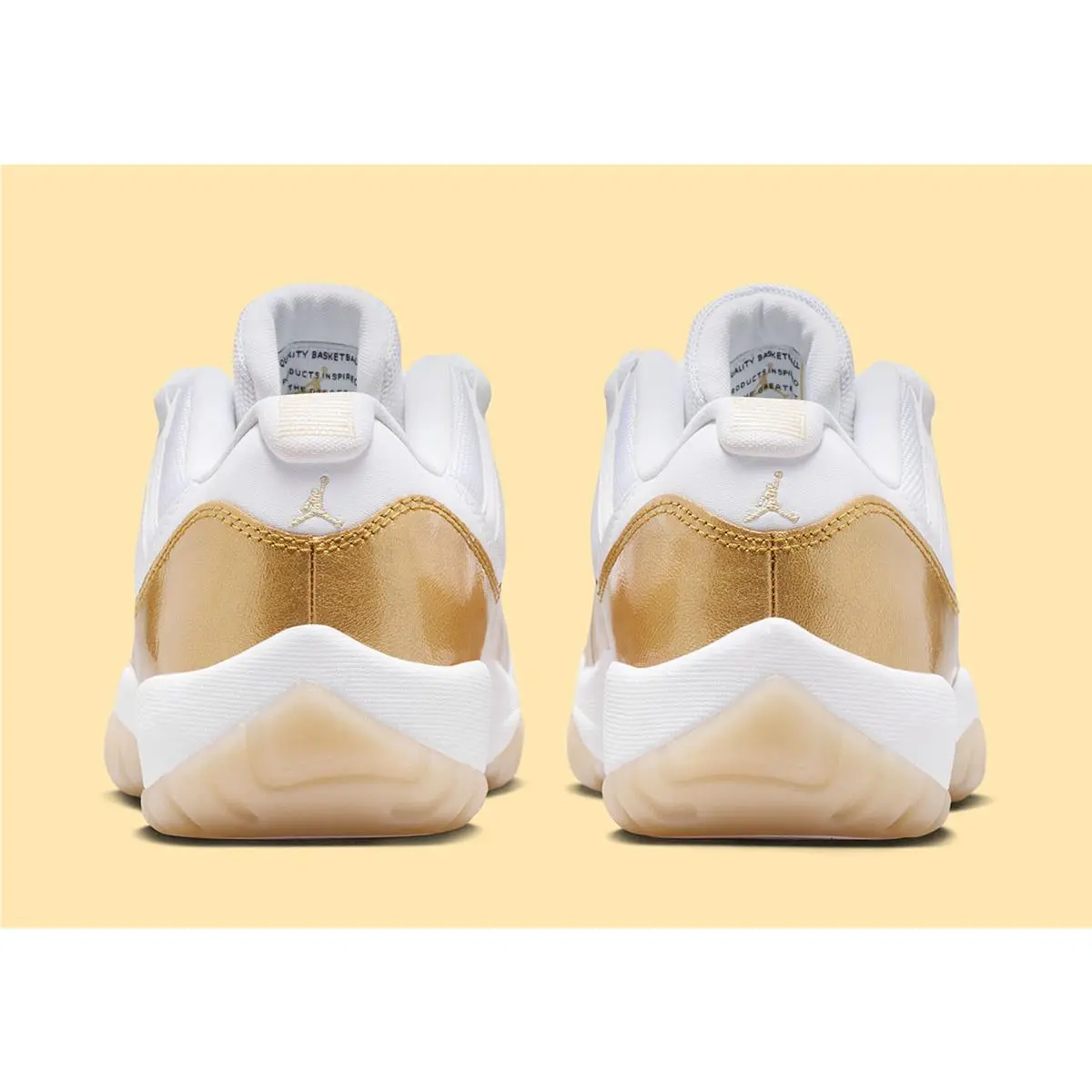 Nike shoes - Air Jordan 11 Low - Air Low - AH7860-102 - Gold 4