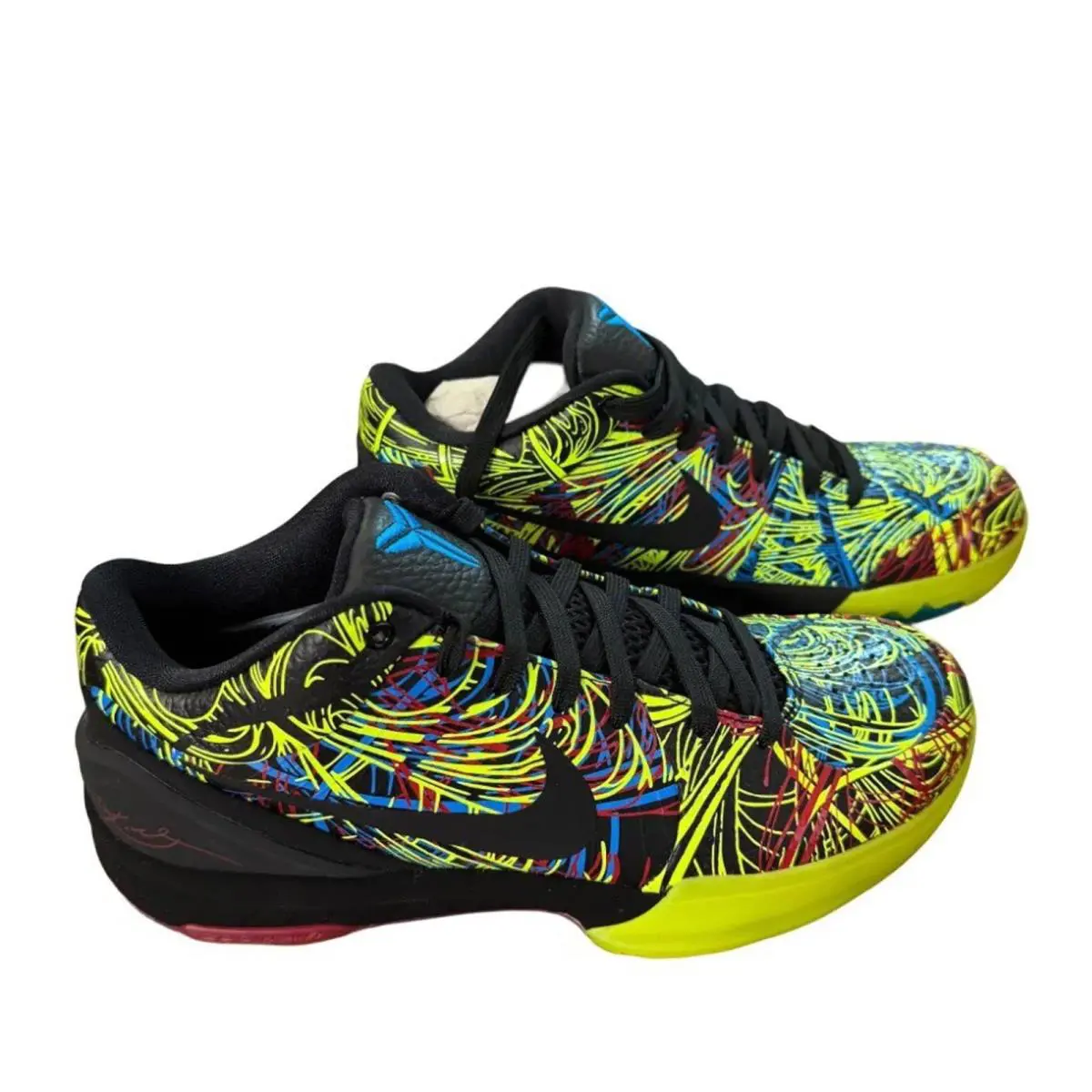 Nike shoes - CV3469001 - CV3469 001 - Black/Black/Volt/Laser Fuchsia 4