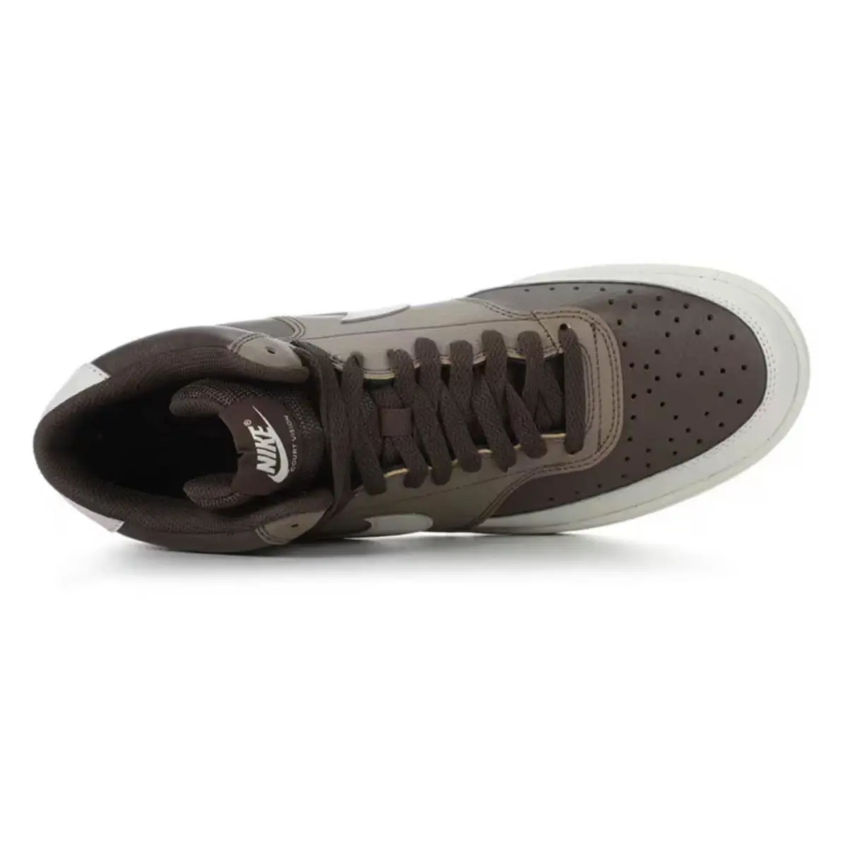 Nike shoes - Nike Court Vision Mid - Court Vision Mid - Brown, Manufacturer: brown/bone 0