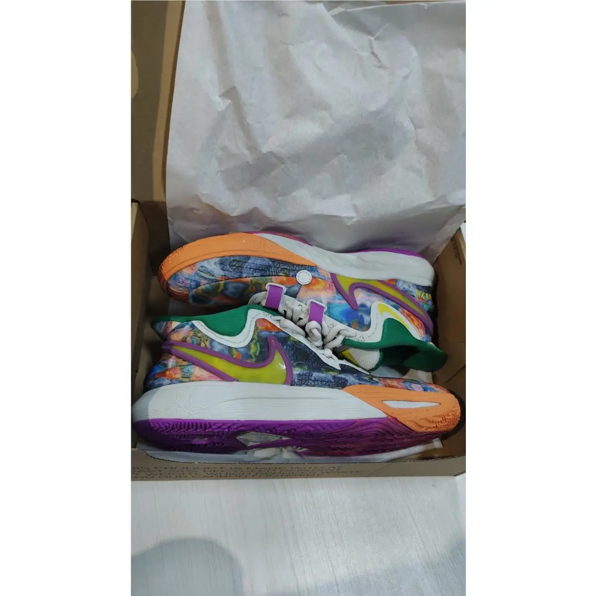 Nike shoes - Nike Kyrie 8 - Kyrie - CITRON TINT BLACK WHEAT GOLG 28