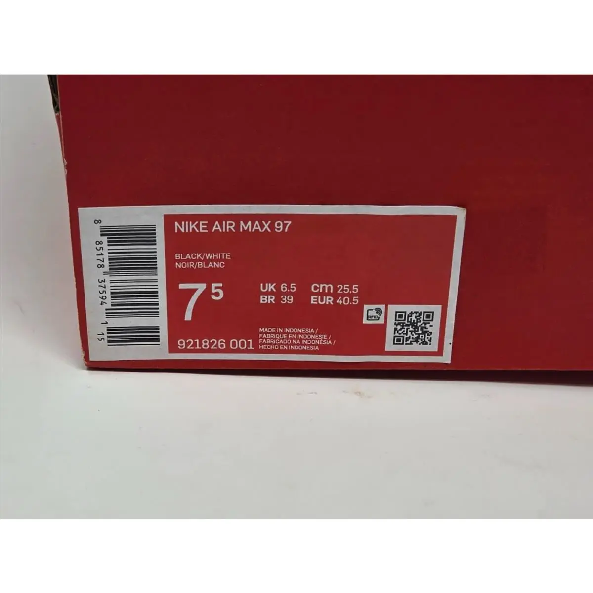 Nike shoes - Nike Air Max 97 - Air Max - 921826-001 - Black 18