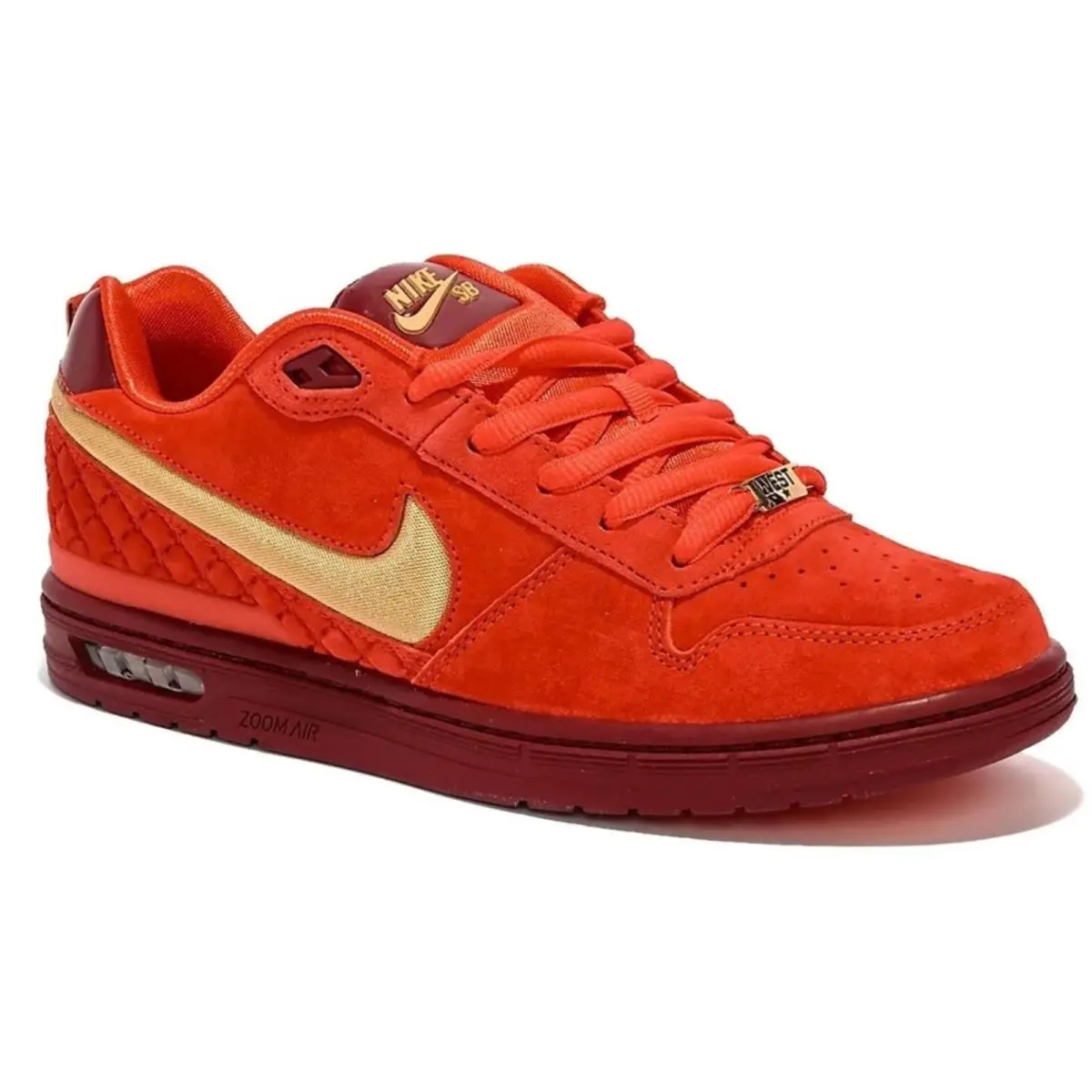 Nike shoes - Nike SB P-Rod 1 Zoom - Red, Maufacturer: Red & Club Gold 0