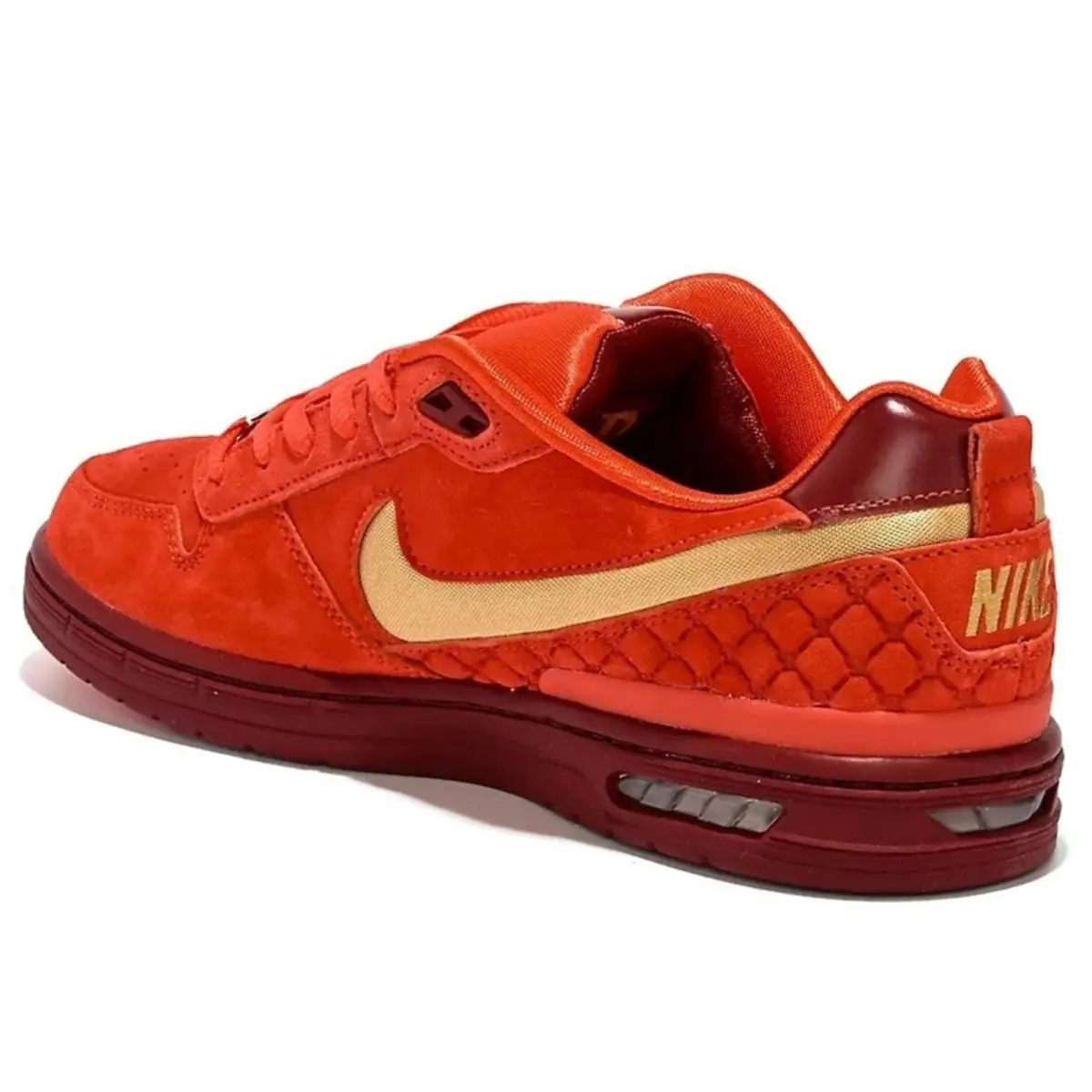 Nike shoes - Nike SB P-Rod 1 Zoom - Red, Maufacturer: Red & Club Gold 18