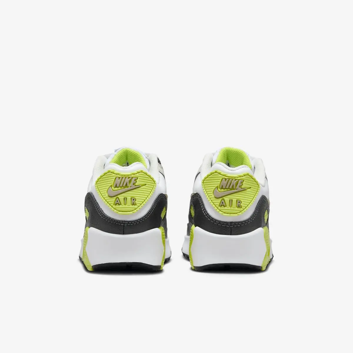Nike shoes - White/Cyber/Dark Smoke Grey/Khaki (UPC: 197597503707) 4