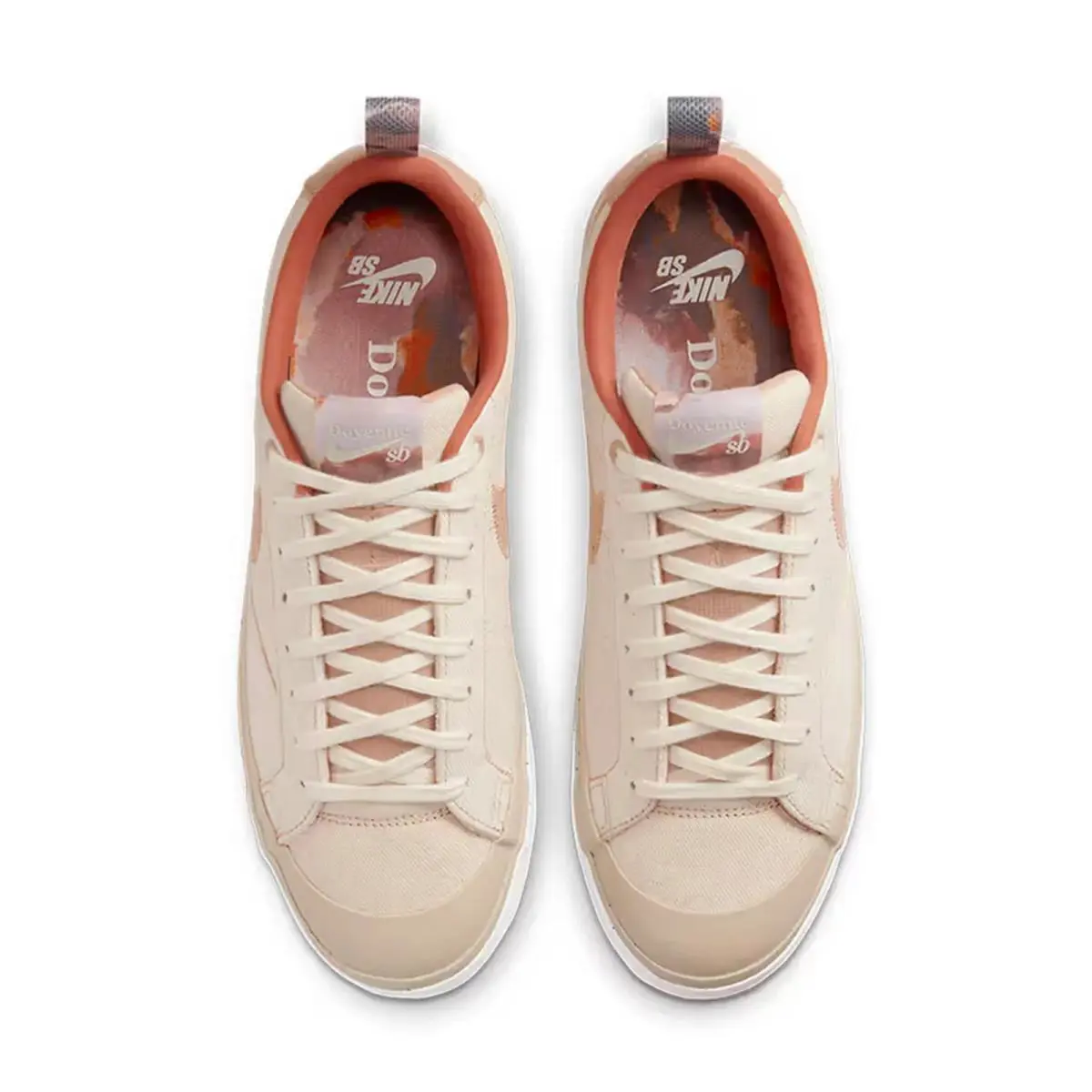 Nike shoes - Nike Blazer Low QS - Blazer Low - DZ3406-100 - Coconut Milk/Rattan-Limestone 6