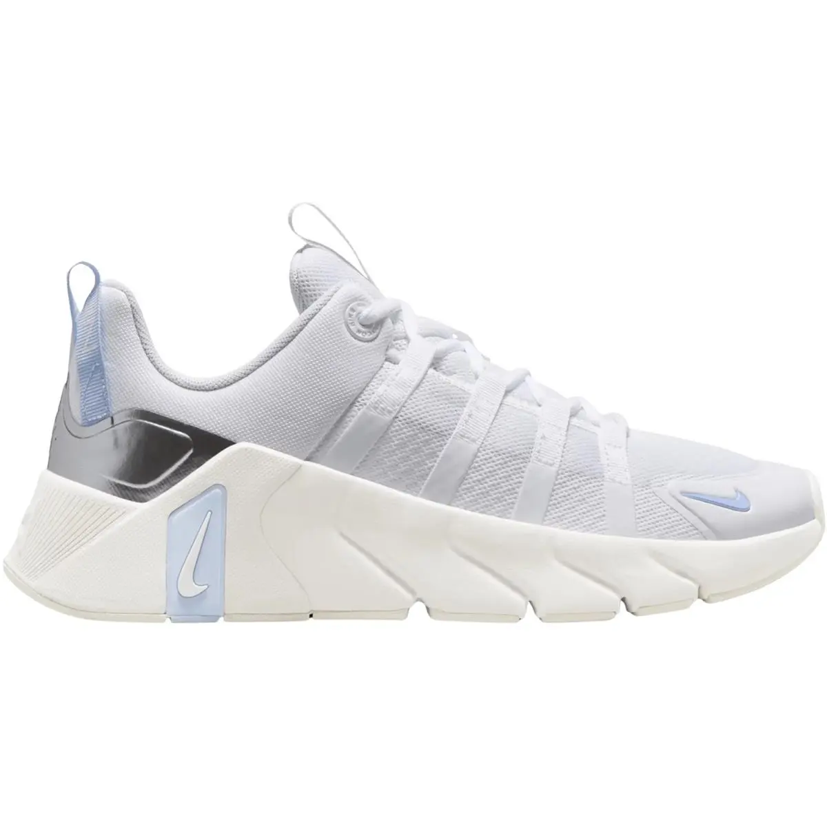 Free Metcon 7 Women Training Shoe Size 6-11 Colors Athletic White/Hydrogen Blue/Metallic Silver/White by Nike
