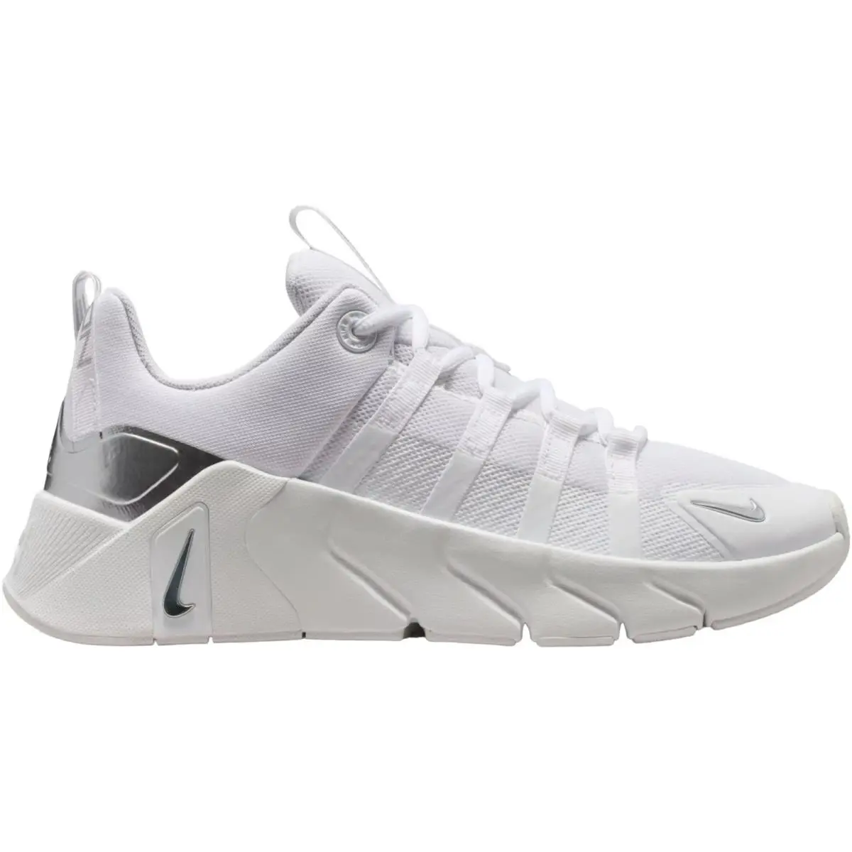Free Metcon 7 Women Training Shoe Size 6-11 Colors Athletic White/White/Metallic Silver by Nike