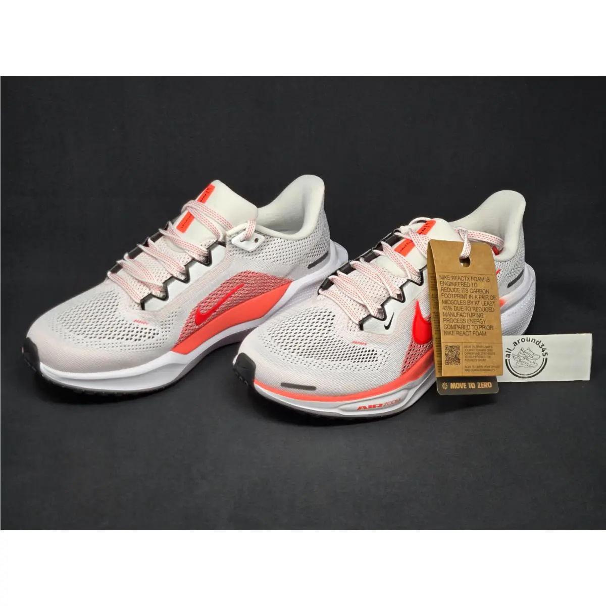 Nike Air Zoom Pegasus 41 Womens Sizes White Crimson Red Shoes FD2723-109 Nby