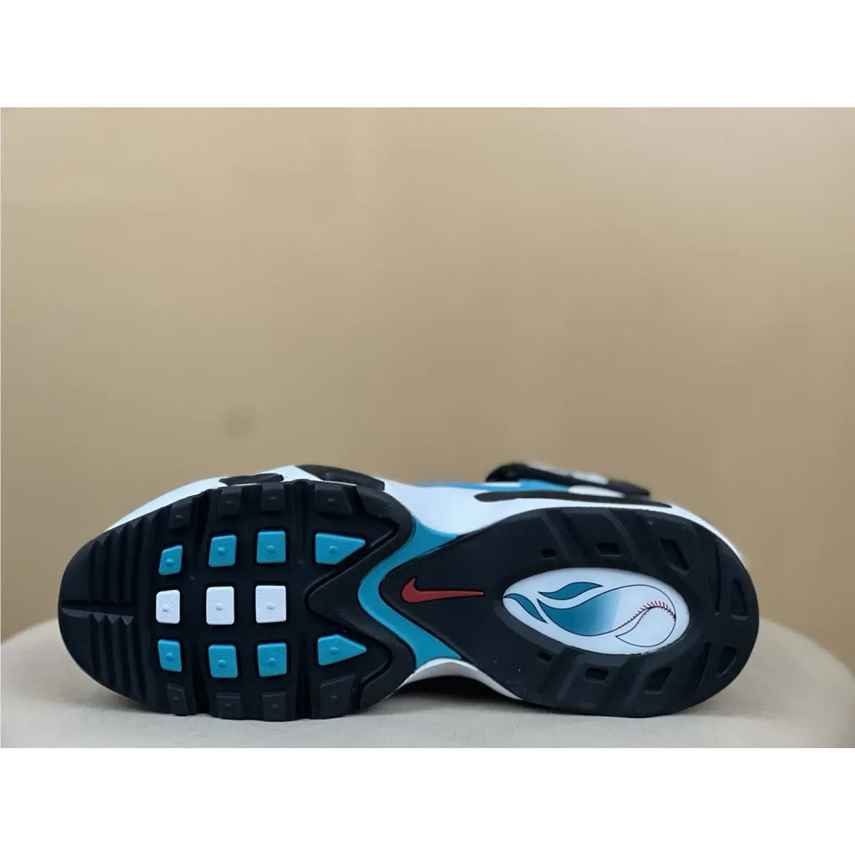 Nike shoes - Nike Air Griffey Max - Air Griffey Max - DQ8578-300 - Aqua White Black 7