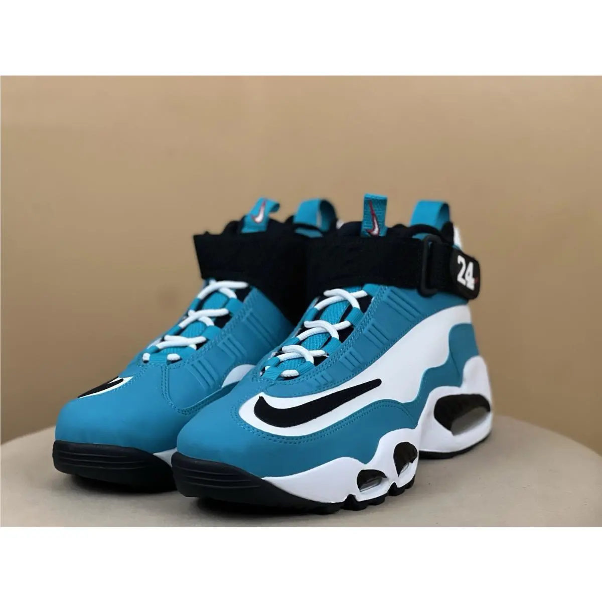Nike shoes - Nike Air Griffey Max - Air Griffey Max - DQ8578-300 - Aqua White Black 4