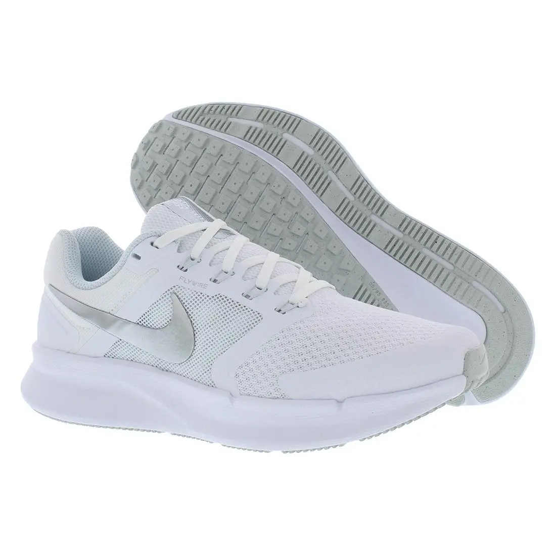 Nike Run Swift 3 Womens Shoes Size 11 Color: White/metallic Silver - White/Metallic Silver, Main: White
