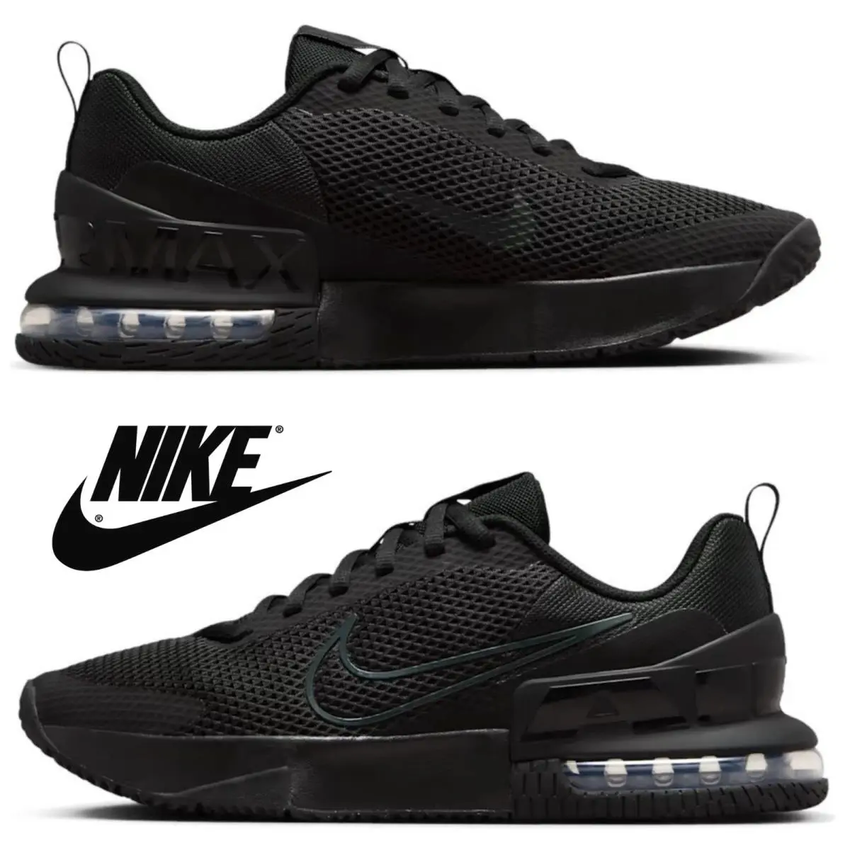 Nike shoes - Nike Air Max Alpha - Air Max Alpha - Black, Maufacturer: Black/Black/Anthracite 26