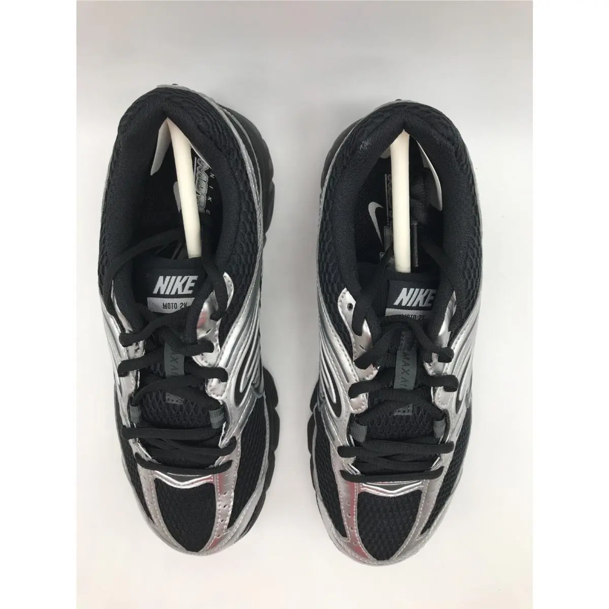 Nike shoes - Nike Air Max Moto 2K - Black/Black-Metallic Silver 1