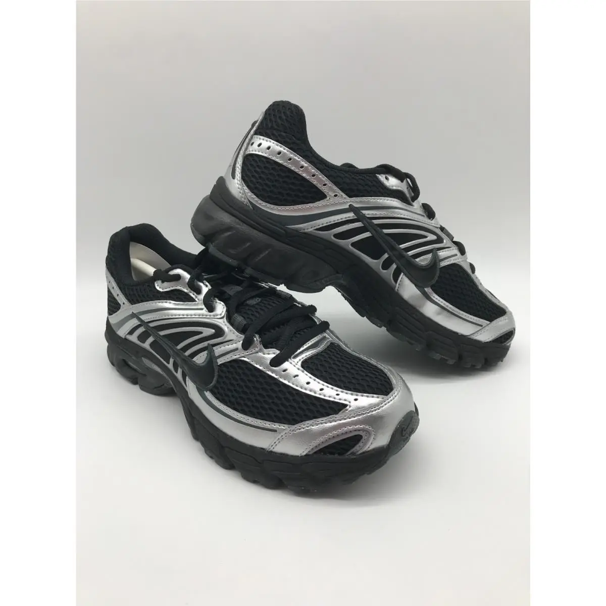 Nike shoes - Nike Air Max Moto 2K - Black/Black-Metallic Silver 4