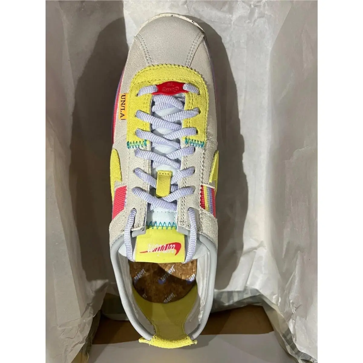 Nike shoes - White/Lemon Frost-Grey Fog 1