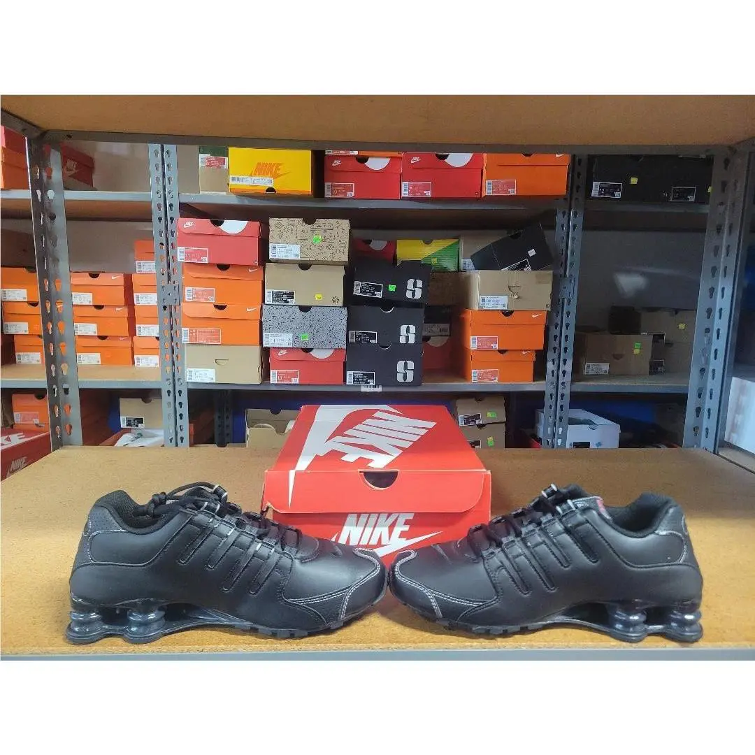 Nike shoes - Nike Shox NZ - Shox - 378341 017 - Venom Illusion Green Black 1