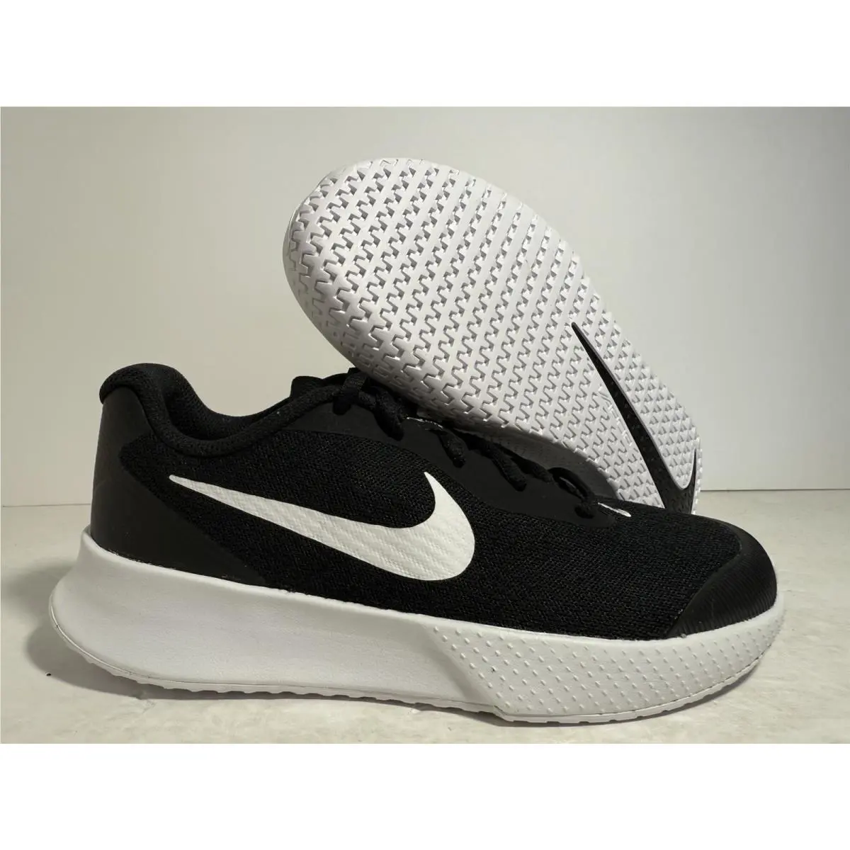 Nike Vapor Lite 3 HC Tennis Hard Court Black White FZ2156-001 Women Size 6-10