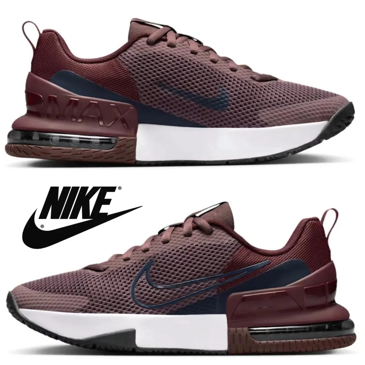 Nike shoes - Nike Air Max Alpha - Air Max Alpha - Red, Maufacturer: Tattoo/Burgundy Crush/White/Obsidian 8