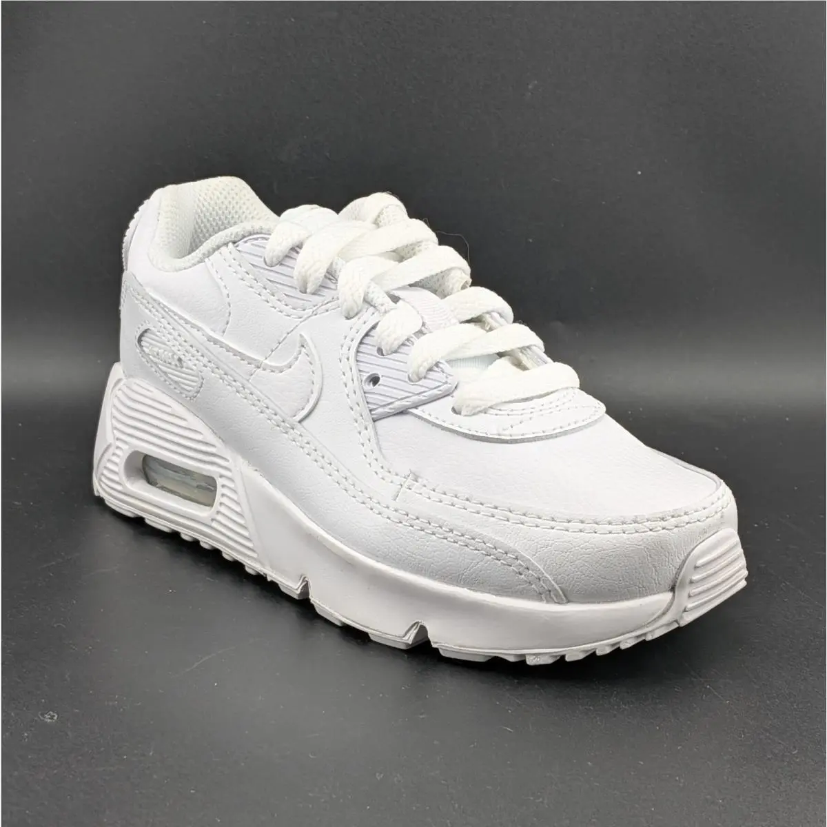 Kids Nike Air Max 90 Low White PS Sizes 13 13.5 1 - CD6864-100