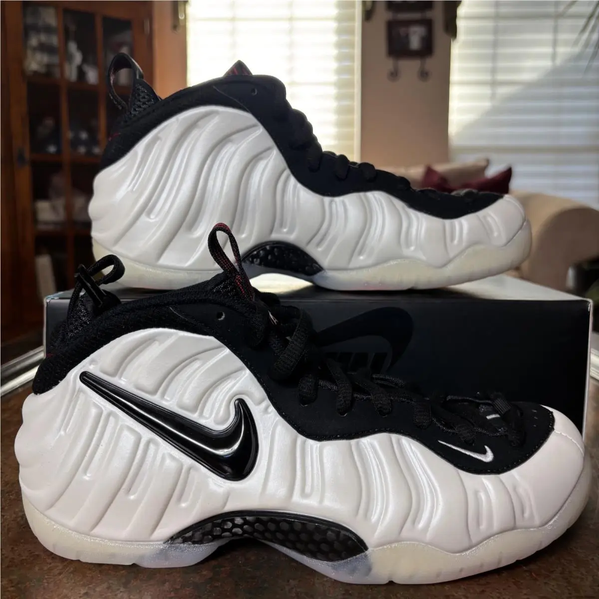 Nike shoes - Nike Foamposite Pro - Foamposite Pro - HF0794-200 - White 8