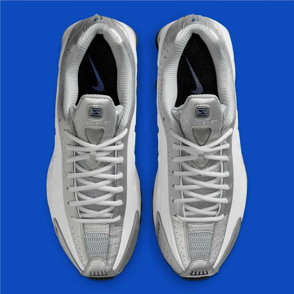Nike shoes - Nike Shox R4 - Shox - HQ1988-102 - WHITE / METALLIC SILVER 8