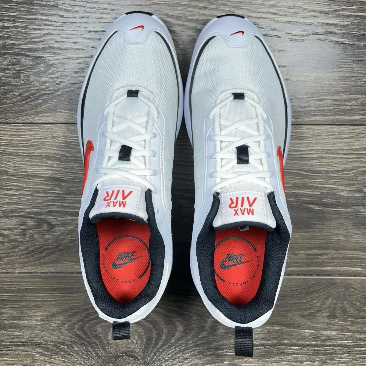 Nike shoes - Nike Air Max AP - Air Max - White, Red, Black 12